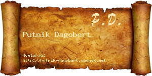 Putnik Dagobert névjegykártya